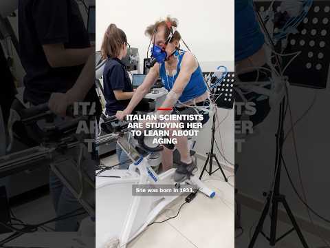 Italian scientists are studying her to learn about aging