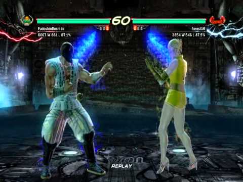 Tekken 6:  FudoshinBushido (Heihachi) vs. forest16 (Nina)  HD