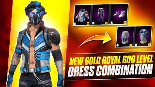 NEW GOLD ROYAL GOD LEVEL DRESS COMBINATION 🔥NO TOP UP DRESS COMBINATION 🤯MAD HYPER GAMING