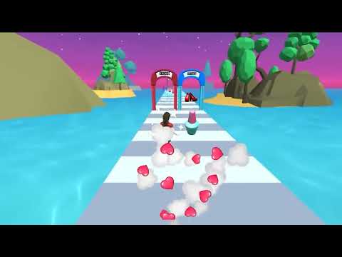 Girl Runner 3D Video