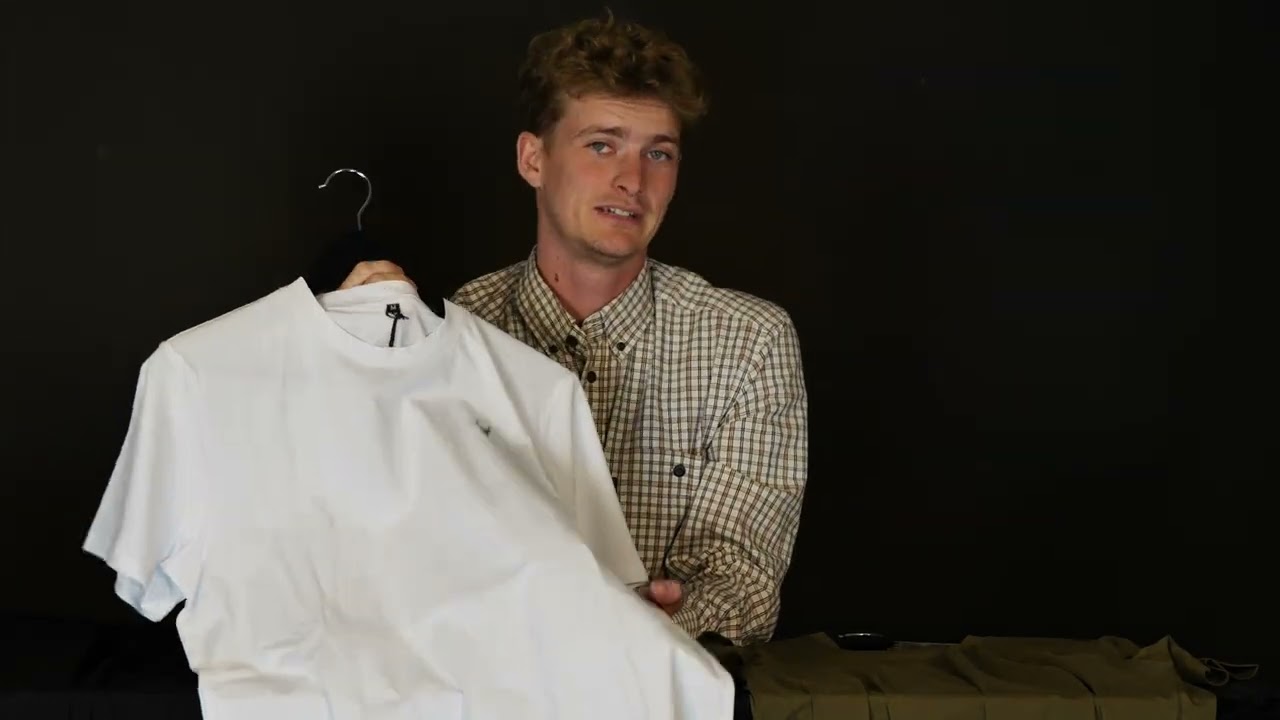 Supima T-shirt Vit – European hunter