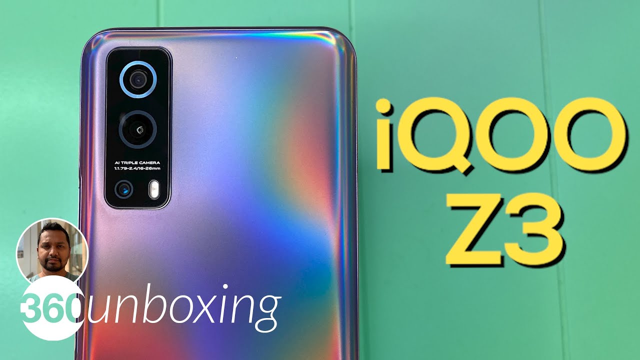 iQOO Z3 Unboxing: First Phone in India with Snapdragon 768G