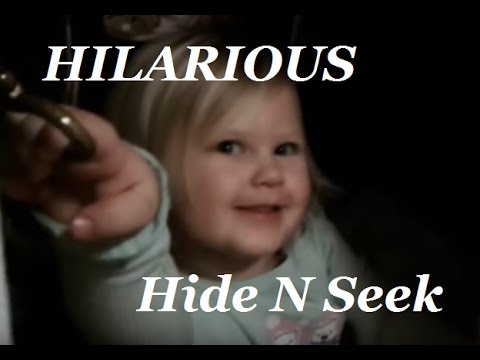 FUNNY Hide n' Go Seek... Adorable Toddler/Baby LOL!