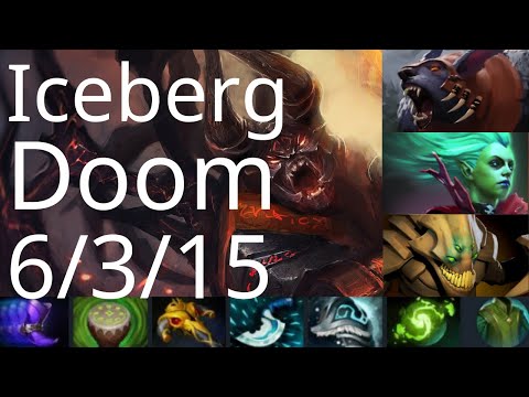Iceberg Doom vs Death Prophet - very good defense - NAVI vs Nigma g2 OGA Dota PIT
