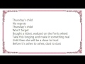 Isobel Campbell - Thursday's Child Lyrics
