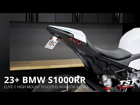 How to install an Elite-1 Adjustable Fender Eliminator on a 2023+ BMW S1000RR by TST Industries