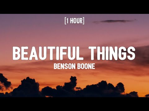 Benson Boone - Beautiful Things [1 HOUR/Lyrics] \i want you i need you oh god\