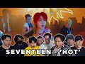 K-Pop Dancers React To SEVENTEEN (세븐틴) - 'HOT'