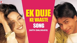 Ek Duje Ke Vaaste Song | Dil To Pagal Hai, Shah Rukh Khan, Madhuri Dixit, Lata Mangeshkar, Hariharan