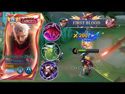 YU ZHONG BEST BUILD FRO RANKING UP IN SEASON 38 (100% working)
