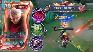 YU ZHONG BEST BUILD FRO RANKING UP IN SEASON 38 (100% working)