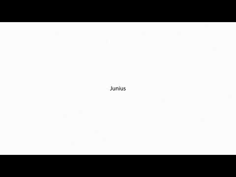 Junius PRONUNCIATION
