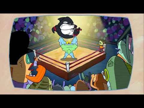 Female Muscle clip 376 - SpongeBob SquarePants