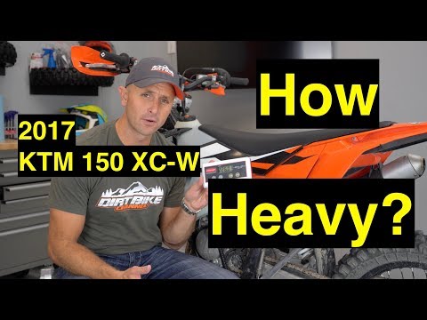How Skinny Is my new "Girlfriend" (Dirt Bike) the KTM 150 XC W?