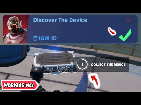 Discover The Device! How to DISCOVER THE DEVICE in Fortnite Chapter 3!