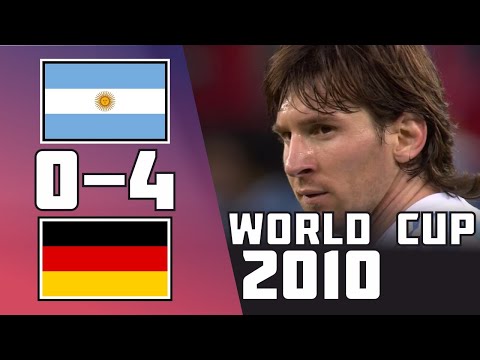Argentina 0 - 4 Germany | World Cup 2010
