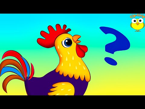 Cocoselul vesel - Cucurigu, Cucurigu! Cantece pentru copii (desene animate) | Cip-Cirip