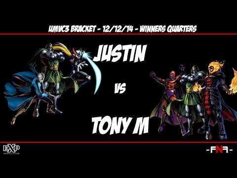 FNF 12-12-14 - UMVC3 - Justin vs. Tony M - Winners Quarters