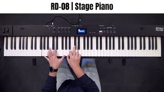 Video thumbnail for Roland RD-08 Sound Demo by Georgy Hesky