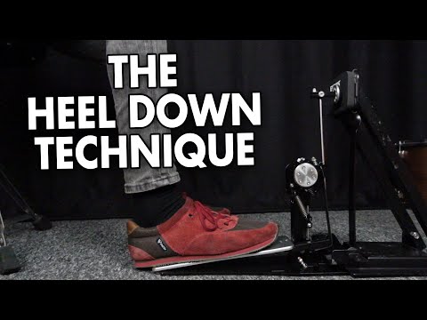 How to Play the Drums: Foot Technique - Part 1: "HEEL DOWN" (2023)