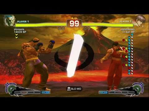 AFG [Sagat] vs Papatiwawa [Guy] SSF4 Japanese Online Ranked Matches - TRUE-HD