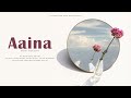 Aaina Aryan Bahnewaal Kashif Imtiyaz Visualizer Video