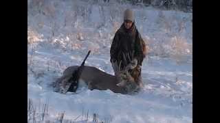 preview picture of video 'Alberta Whitetail deer hunt'