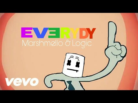 Marshmello & Logic - Everyday ( Cartoon Version ) | With Lyrics | Mr. Cat Parody | by "Music Box"