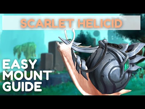 How to obtain Scarlet Helicid Easy Mount Guide 9.2 Eternity's End - Schematics & Materials WoW