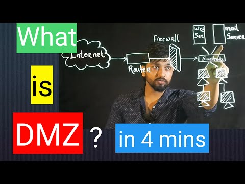 What is DMZ || Important concept || Network #lightboard #Informationsecurity #Demilitarizedzone