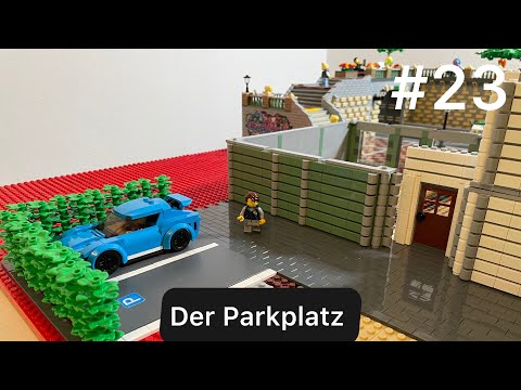 💥Bau meiner Lego Stadt -Teil 23 - Eine Stadt entsteht. Der Parkplatz