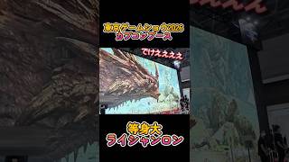 【TGS2026】カプコンブース 会場の様子✨モンハン多め！ #東京ゲームショウ2026 #capcom #monsterhunter #shorts #モンハン