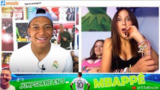 KYLIAN  MBAPPÉ JUMPSCARE SKIP  I OMEGLE con FUTBOLISTAS FAMOSOS (El mayor SUSTO del canal)