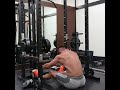 シーテッドロウ 100kg!