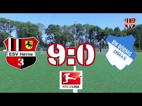 Zusammenfassung 1. Spieltag Kreisliga C2 ESV Herne III   - BW Börnig II