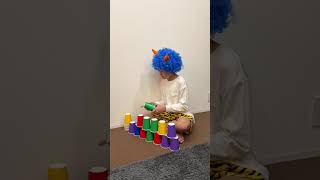 Building with cups!! Part97 #shorts #レオ