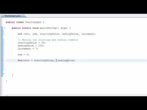 15th Java Tutorial For Loop