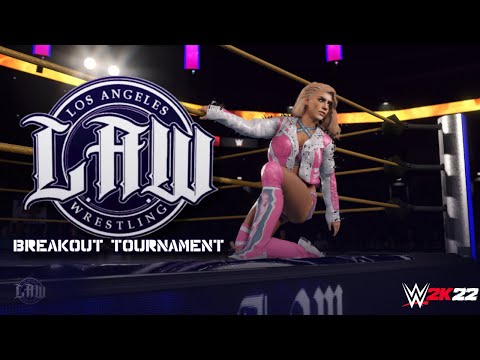 WWE 2K22 (CAW)| LAW: Breakout Tournament (Round 1 Night 1)