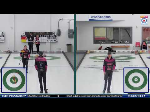 Englot/Schneider vs. Kitz/Sewart - Draw 4 - SaskTel Curling Stadium Swift Current DOUBLES