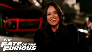 Michelle Rodriguez Interview: The Fate of the Furious
