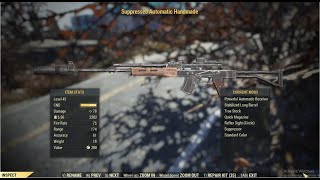 Fallout 76 Super Duper Handmade rifle show case *Non Legendary*