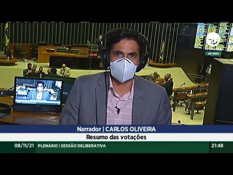 Plenário - Resumo do dia - Veja como foi - 08/11/2021