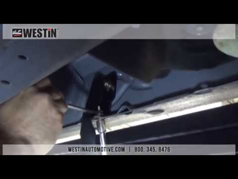 Installation of Westin HDX Running Board on 2014 Chevy Silverado Crew Cab