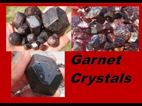 How to find Garnet Crystals Video