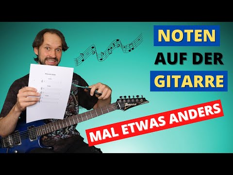 Noten lesen für Anfänger auf der Gitarre
