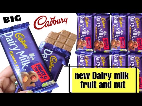 Cadbury dairy milk fruit and nut | new Cadbury dairy milk chocolate