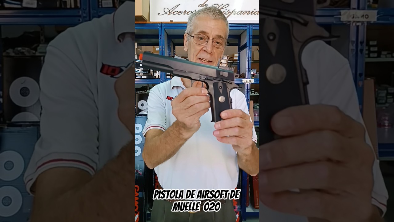 SPRING POWERED PISTOL ABS AIRSOFT