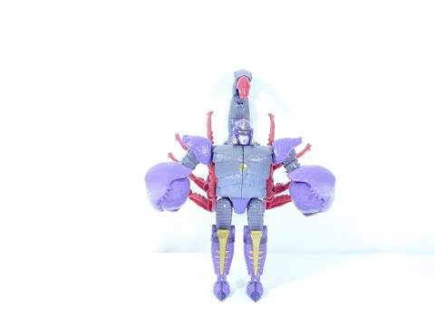 Transformers Kingdom Scorponok Stop Motion
