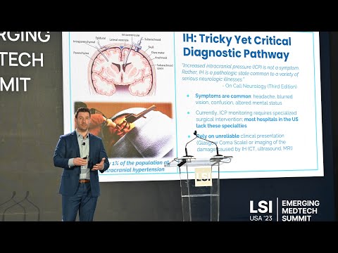 Ryan Myers Presents CranioSense at LSI USA '23