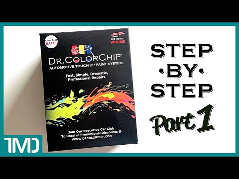 Dr. ColorChip Step by Step | The BEST Chip & Deep Scratch Repair System!  Real-World Results Part 1